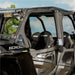 SUPERATV CAB ENCLOSURE UPR SOFT DOOR POL (SEPRZR1K4001) - Driven Powersports