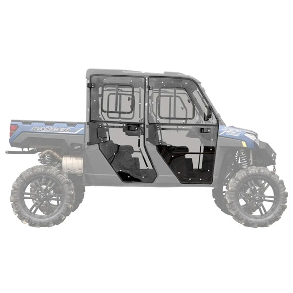 SUPERATV CAB ENCLOSURE DOOR CONVERTIBLE KIT POL (DOORPRAN1K400172) - Driven Powersports