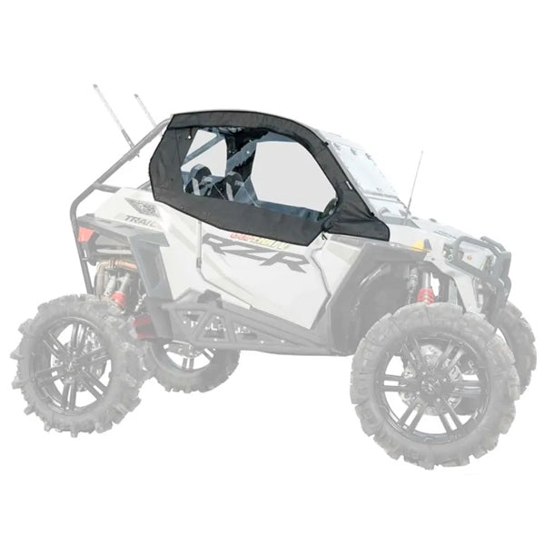 SUPERATV SOFT CAB ENCLOSURE UPR DOOR POL (SEPRZR9TS001RWS1) - Driven Powersports