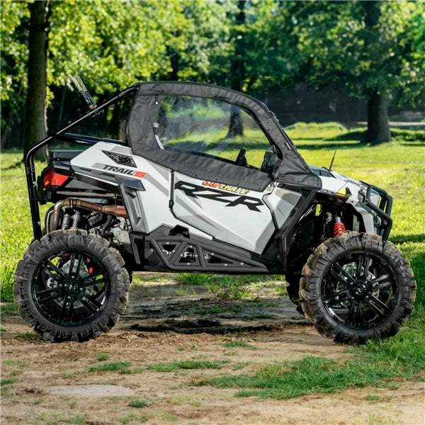 SUPERATV SOFT CAB ENCLOSURE UPR DOOR POL (SEPRZR9TS001RWS1) - Driven Powersports