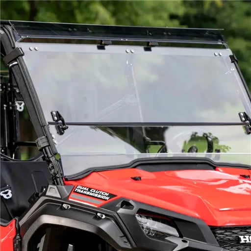 SUPERATV WINDSHIELD FLIP SCRATCH RESIS HON (WSHPIO1K53N170) - Driven Powersports