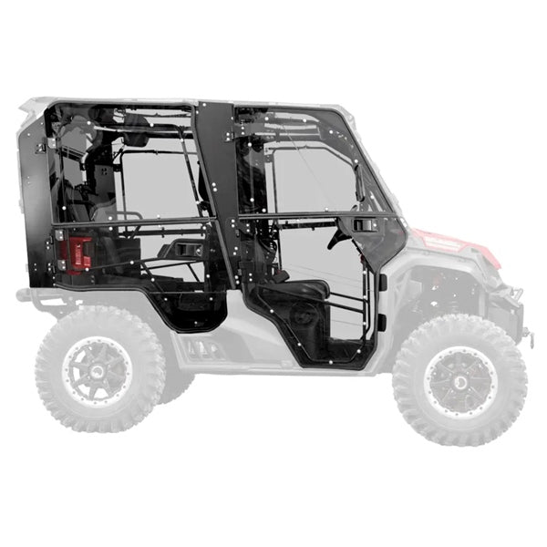 SUPERATV CAB ENCLOSURE DOOR CONVERTIBLE HON (DOORHPIO1K572) - Driven Powersports