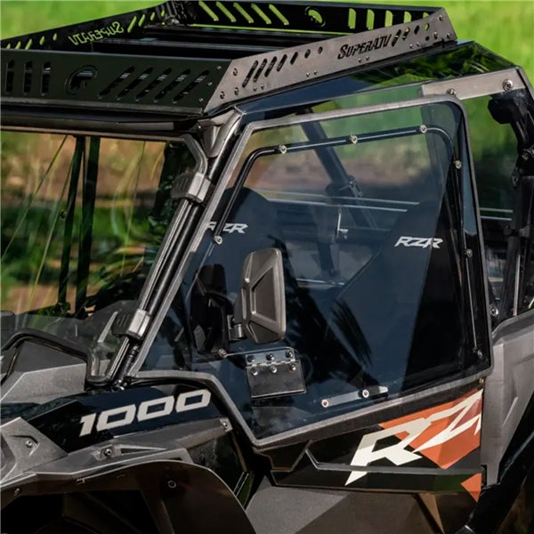 SUPERATV CAB ENCLOSURE UPR HARD DOOR POL (DOORPRZRXP00172) - Driven Powersports