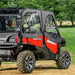 SUPERATV SOFT CAB ENCLOSURE UPR DOOR HON (SEHPIO1K5001RWS1) - Driven Powersports