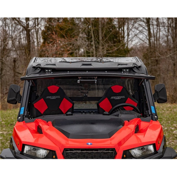 SUPERATV WINDSHIELD FLIP KIT POL (FWSPGENXPRC70) - Driven Powersports