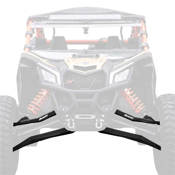 SUPERATV A-ARM H-CLEAR BOXED FT C-AM Black - Driven Powersports