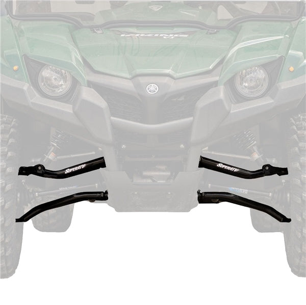 SUPERATV A-ARM H-CLEAR FWD OFFSET YAM Black - Driven Powersports