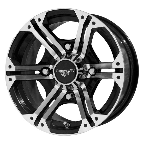 SUPERATV BANDIT WHEEL H-SERIES 14 Silver - Driven Powersports