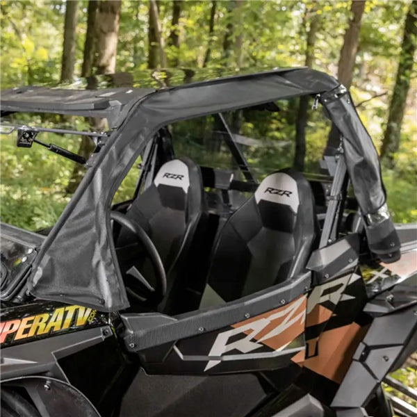 SUPERATV SOFT CAB ENCLOSURE UPR DOORS (SEPRZRXP001) - Driven Powersports