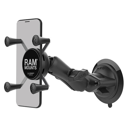 RAM MOUNTS TWIST-LOCK SUCTION CUP X-GRIP PHONE MOUNT Small - Driven Powersports