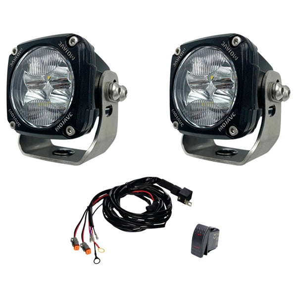 TIGER LIGHTS MOJAVE 3" LIGHT KIT & HARNESS (TLM3-KIT) - Driven Powersports