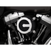 VANCE & HINES 08-16 FL AIRCLEANER V02 CAGE Flat Chrome Application Shot - Driven Powersports