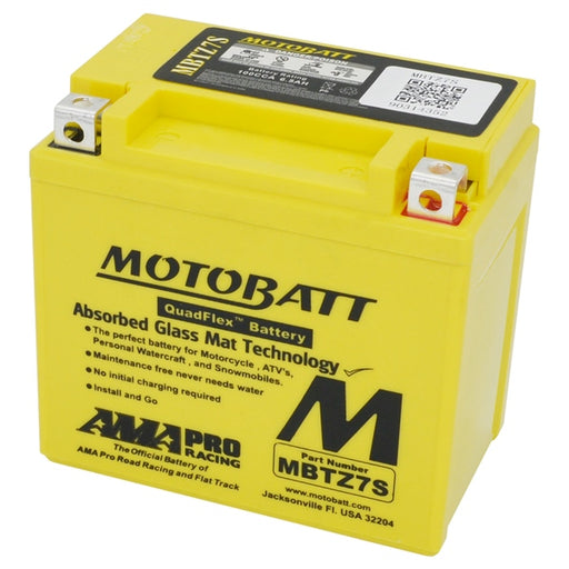 MOTOBATT MBTZ7S BATTERY QUADFLEX (MBTZ7S) - Driven Powersports