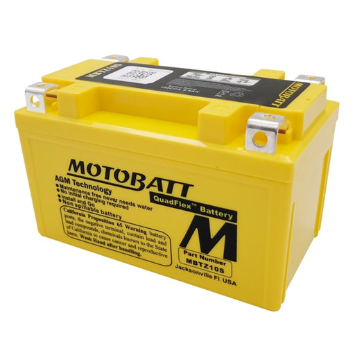 MOTOBATT MBTZ10S BATTERY QUADFLEX (MBTZ10S) - Driven Powersports