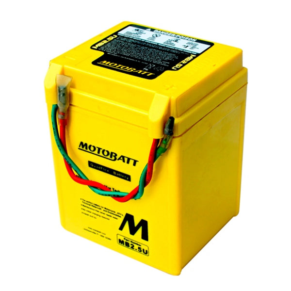 MOTOBATT MB2.5U BATTERY QUADFLEX (MB2.5U) - Driven Powersports