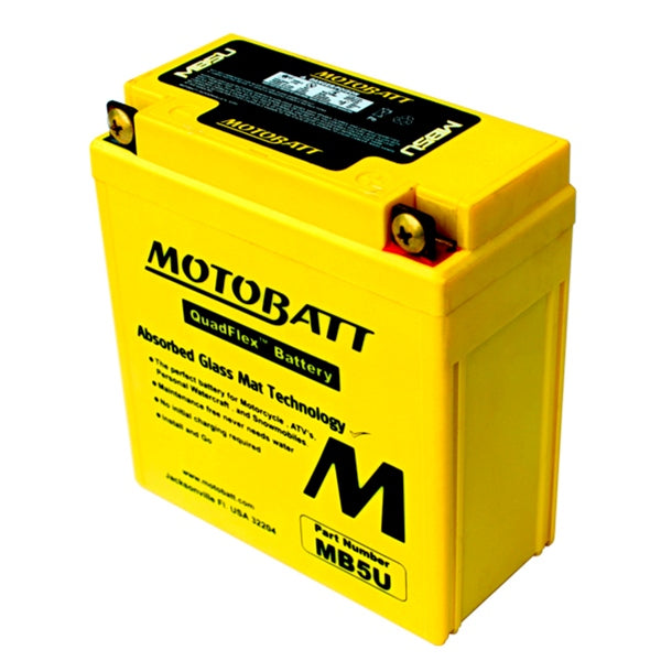 MOTOBATT MB5U BATTERY QUADFLEX (MB5U) - Driven Powersports