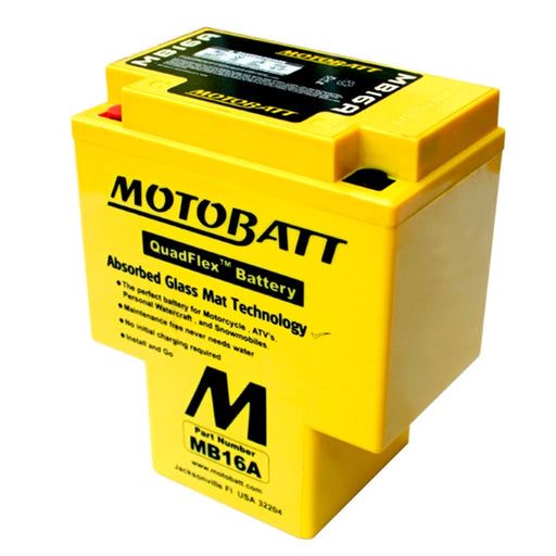 MOTOBATT MB16A BATTERY QUADFLEX (MB16A) - Driven Powersports