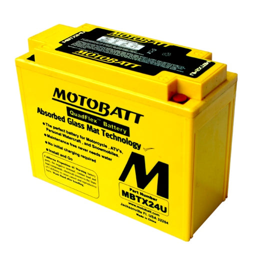 MOTOBATT MBTX24U BATTERY QUADFLEX (MBTX24U) - Driven Powersports