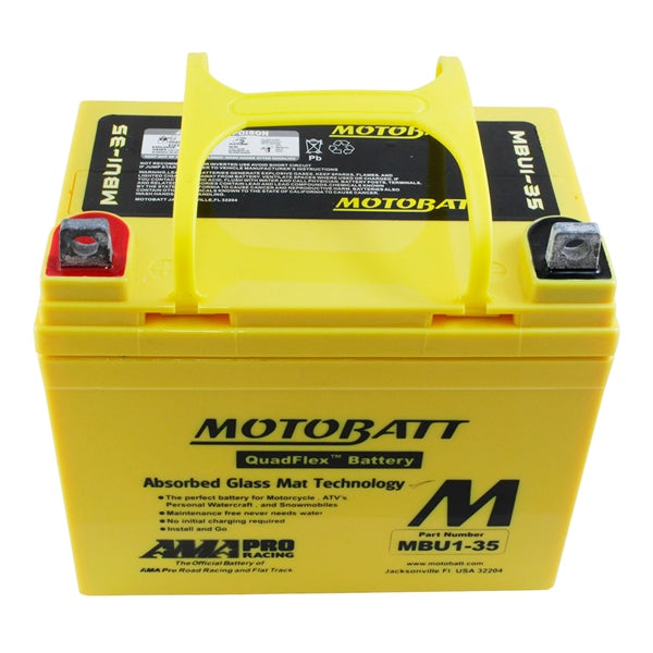 MOTOBATT MBU1-35 BATTERY QUADFLEX (MBU1-35) - Driven Powersports