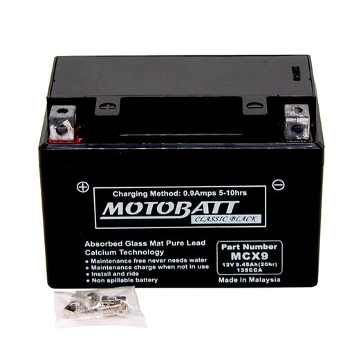 MOTOBATT MCX9 BATTERY AGM CLASSIC (MCX9) - Driven Powersports