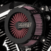 VANCE & HINES AIRCLEANER V02 CF L-ST FL Application Shot - Driven Powersports