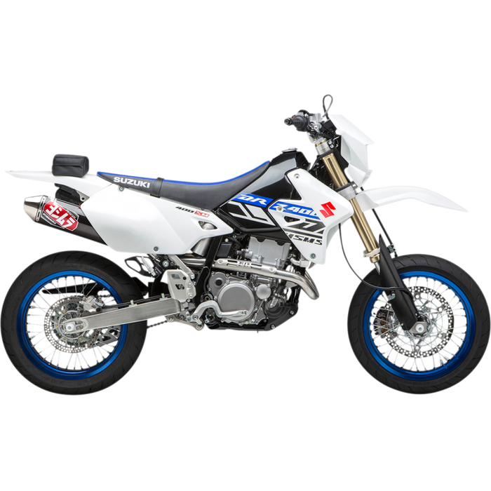 YOSHIMURA 00-23 DRZ400S/SM RS-2 FS SS/CF/SS Application Shot - Driven Powersports