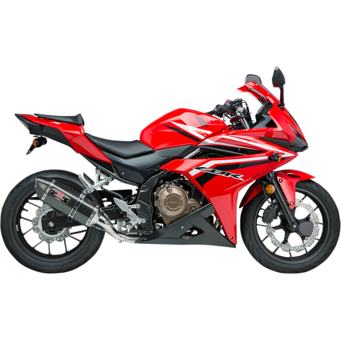 YOSHIMURA 16-20 CBR500R SIGN R-77 SO SS/CF/CF Application Shot - Driven Powersports