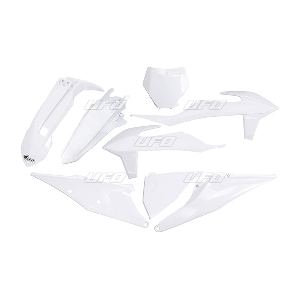 UFO COMPLETE KIT KT KTM White - Driven Powersports