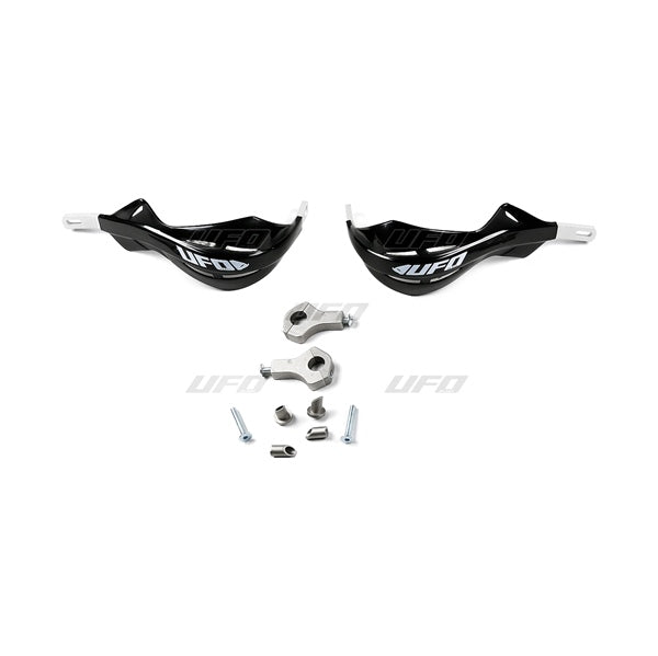 UFO PRO HANDGUARD W/ALU INSERT Black - Driven Powersports