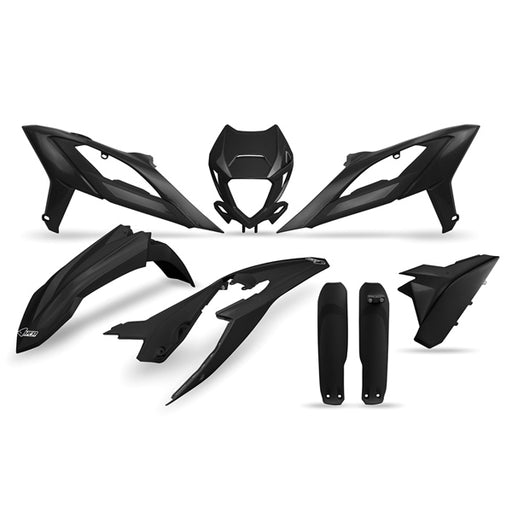 UFO COMPLETE KIT W/HEADLIGHT BETA Black - Driven Powersports