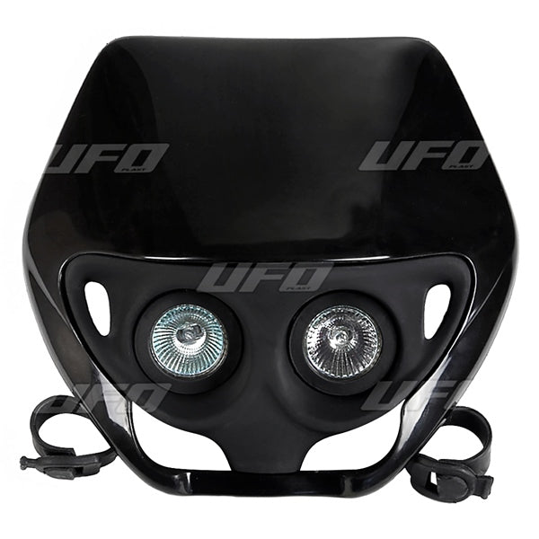 UFO HEADLIGHT TWINS HALO DOUB 12V 35W NO (PF01688#001) - Driven Powersports