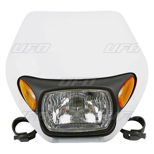 UFO HEADLIGHT OREGON W/TURN SIGNAL12V White - Driven Powersports