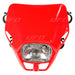 UFO HEADLIGHT FIREFLY 12V 35W Red - Driven Powersports