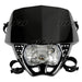 UFO HEADLIGHT CRUISER 12V 35W Black - Driven Powersports