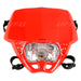 UFO HEADLIGHT CRUISER 12V 35W Red - Driven Powersports