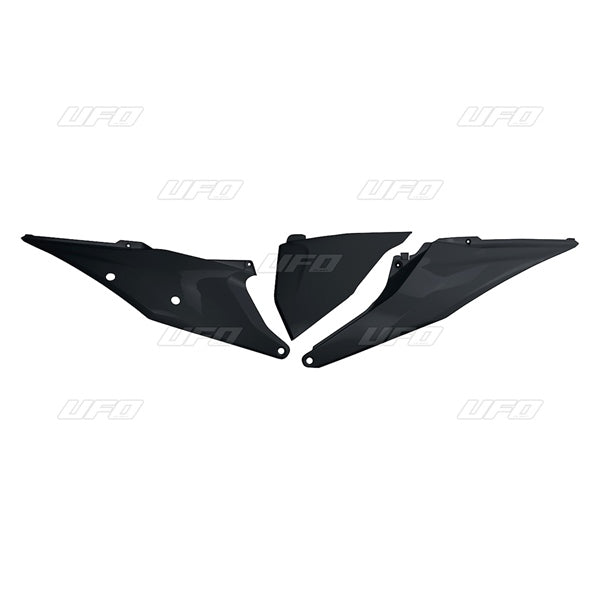 UFO SIDE PANEL AIRBOX COV LF SIDE KTM Black - Driven Powersports