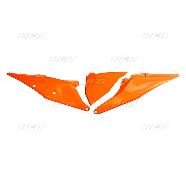 UFO SIDE PANEL AIRBOX COV LF SIDE KTM Orange - Driven Powersports