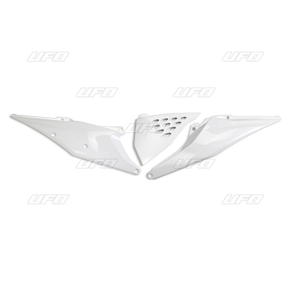 UFO SIDE PANEL VENTILED KTM White - Driven Powersports