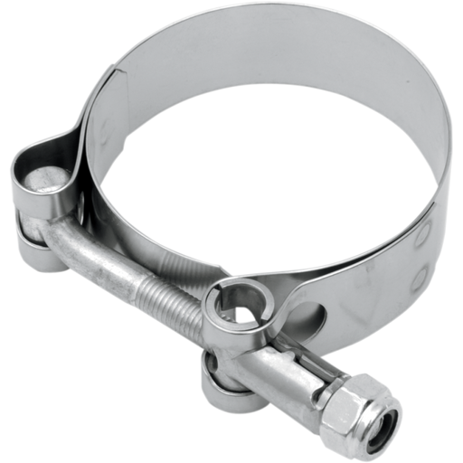 SUPERTRAPP 1.75" S/STEEL T-BOLT EXHAUST CLAMP 3/4 Front - Driven Powersports