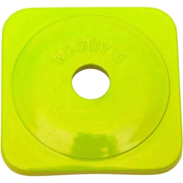 WOODY'S SUPPORT PLATE SQUARE GRA DIGGER QTY48 Yellow - Driven Powersports