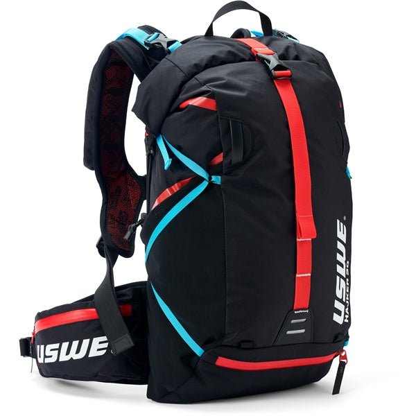 USWE DAYPACK ROLLTOP HAJKER WINTER 30L Black - Driven Powersports