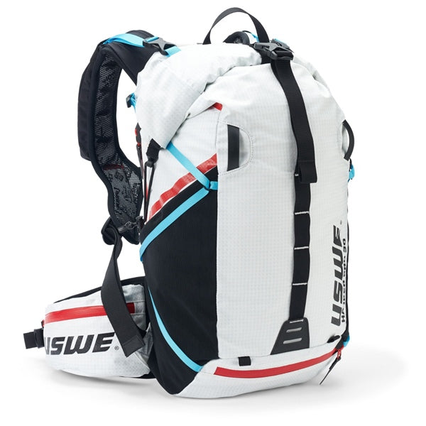 USWE DAYPACK ROLLTOP HAJKER PRO WINTER 30L White - Driven Powersports