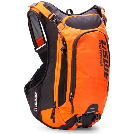 USWE BACKPACK MTB PROTECTOR PATRIOT 15L Orange - Driven Powersports