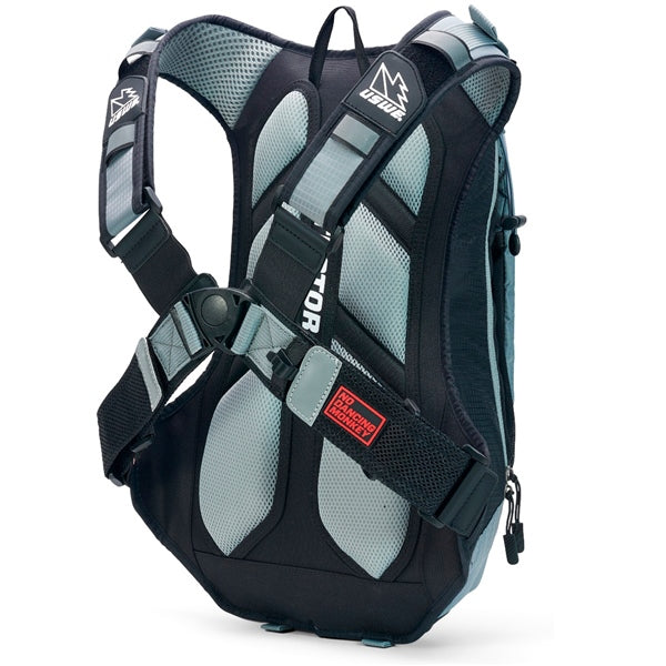 USWE BACKPACK MTB PROTECTOR PATRIOT 15L Gray - Driven Powersports