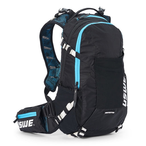 USWE BACKPACK MTB PROTECTOR FLOW 16L Blue - Driven Powersports