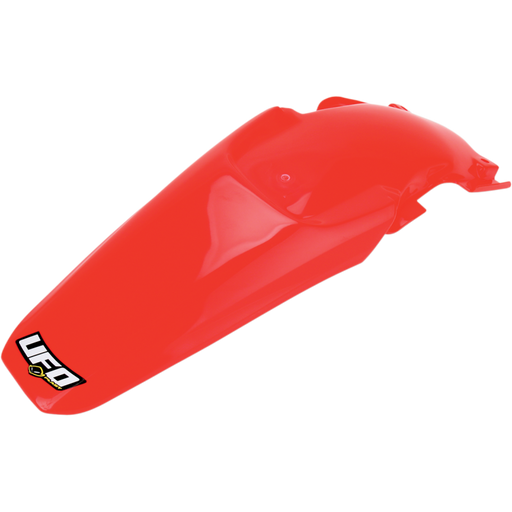 UFO CRF150R 07-13 REAR FENDER 00RED 3/4 Front - Driven Powersports