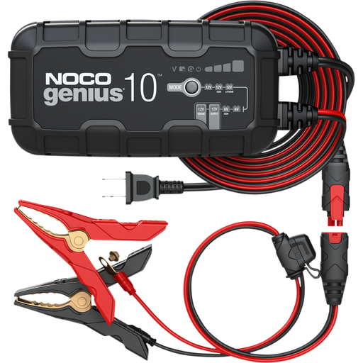 NOCO 10A Battery Charger Front - Driven Powersports