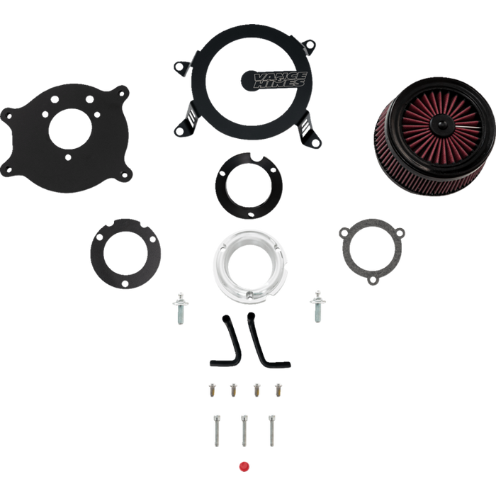 VANCE & HINES AIRCLEANER V02 CF L-ST FL Front - Driven Powersports