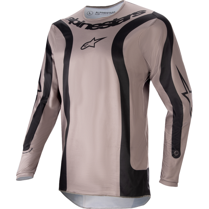 ALPINESTARS JERSEY F-LURV MUD/BLK Front - Driven Powersports