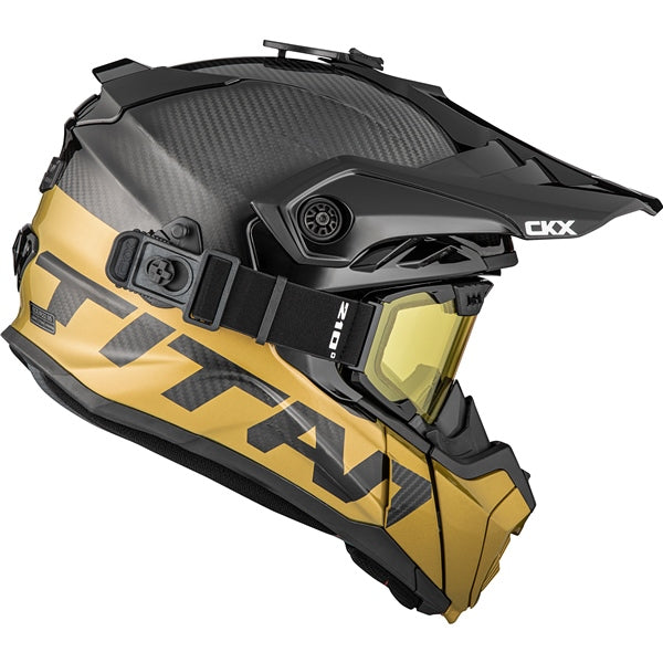 CKX HELM AF DL STLW CB CAMEL GLOSS Titanium XS - Driven Powersports